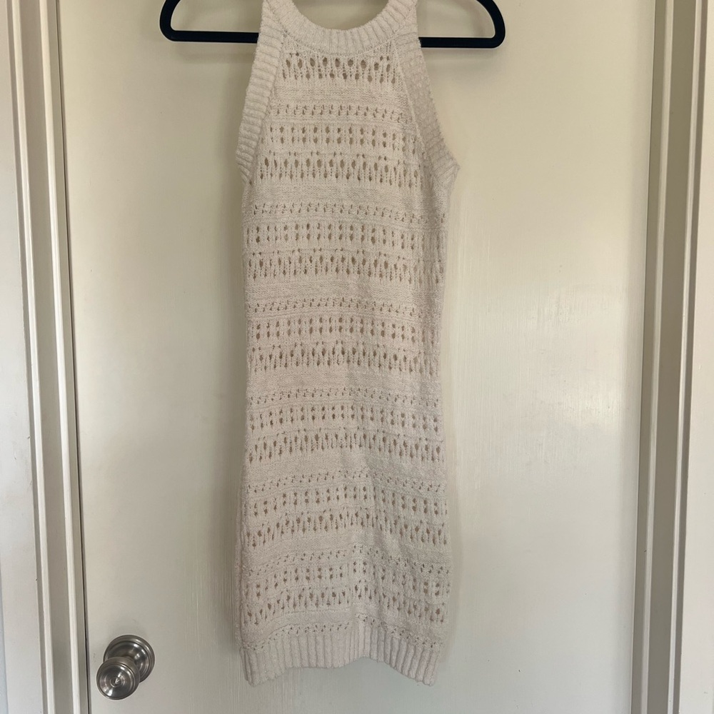 Spiritual Gangster Cream Knit Mini Dress